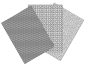 Preview: Impression Mat Set 2 - Honeycombs, Squares, Wool